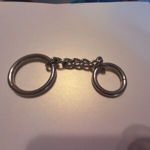 Equestrian Double Link With Chain vintage